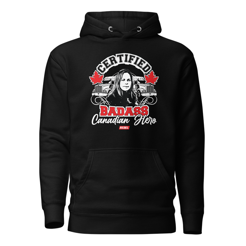 Load image into Gallery viewer, Certified Badass Tamara Unisex Hoodie