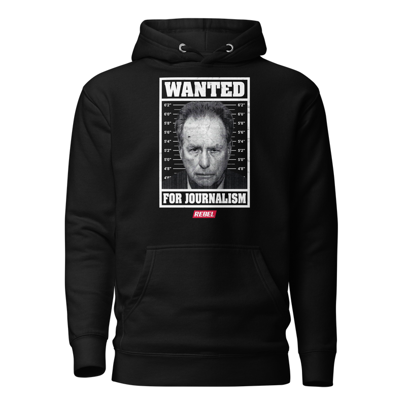 Load image into Gallery viewer, Wanted For Journalism Unisex Hoodie