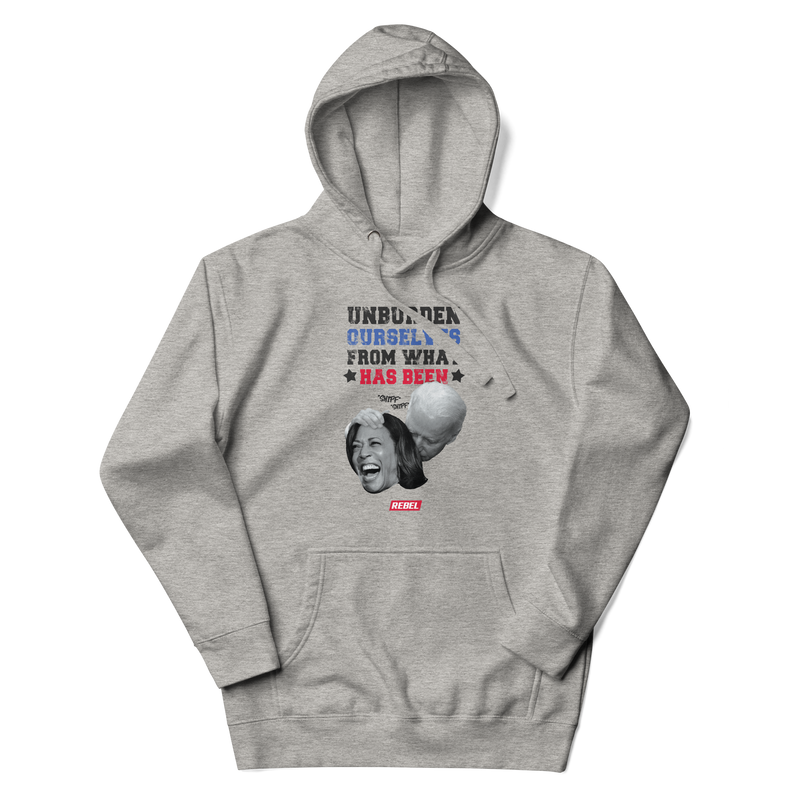 Load image into Gallery viewer, Unburden Ourselves Unisex Hoodie