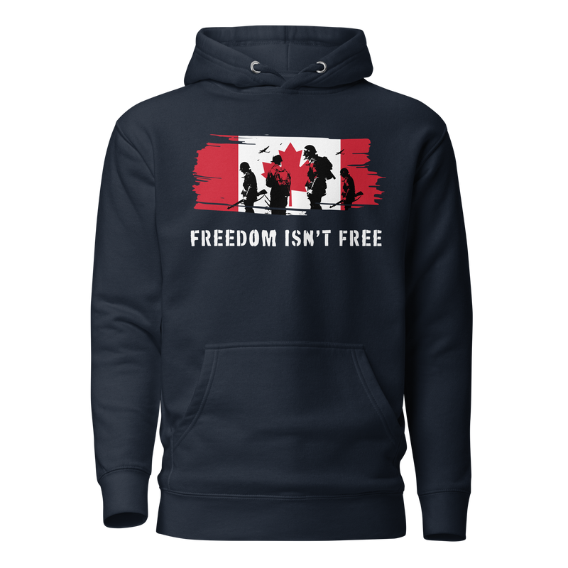 Load image into Gallery viewer, Freedom Isn't Free Canada Unisex Hoodie