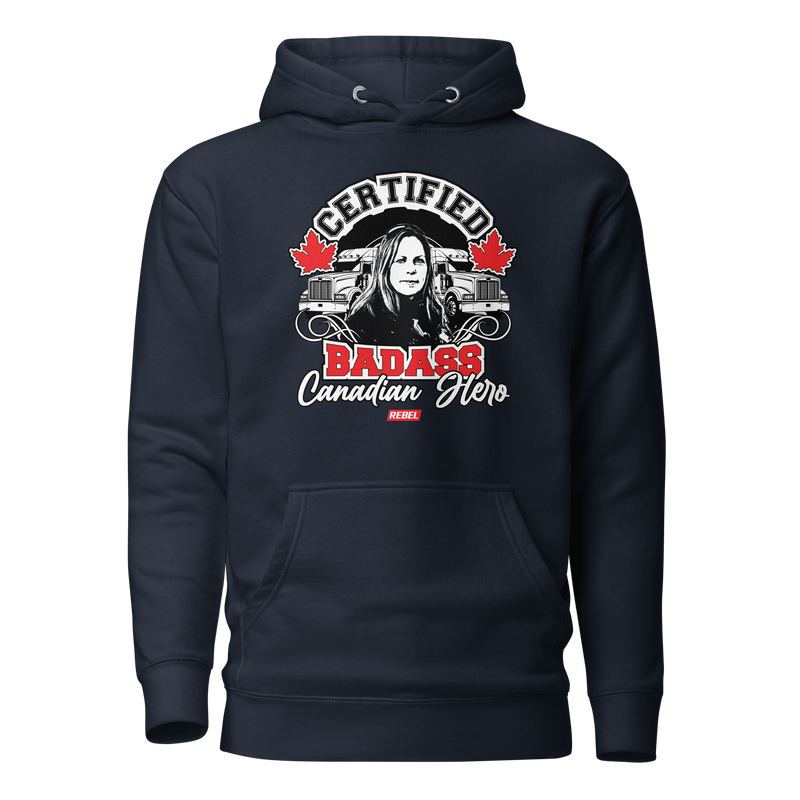 Load image into Gallery viewer, Certified Badass Tamara Unisex Hoodie