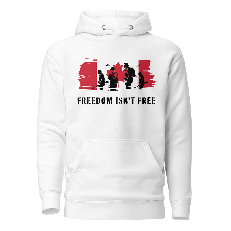 Load image into Gallery viewer, Freedom Isn't Free Canada Unisex Hoodie