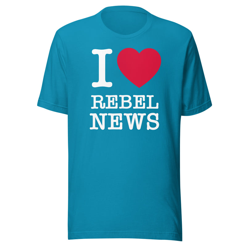 Load image into Gallery viewer, I Heart Rebel News- Unisex T-Shirt
