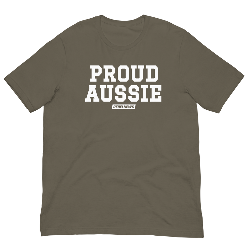 Load image into Gallery viewer, Proud Aussie Unisex T-Shirt (Australia)