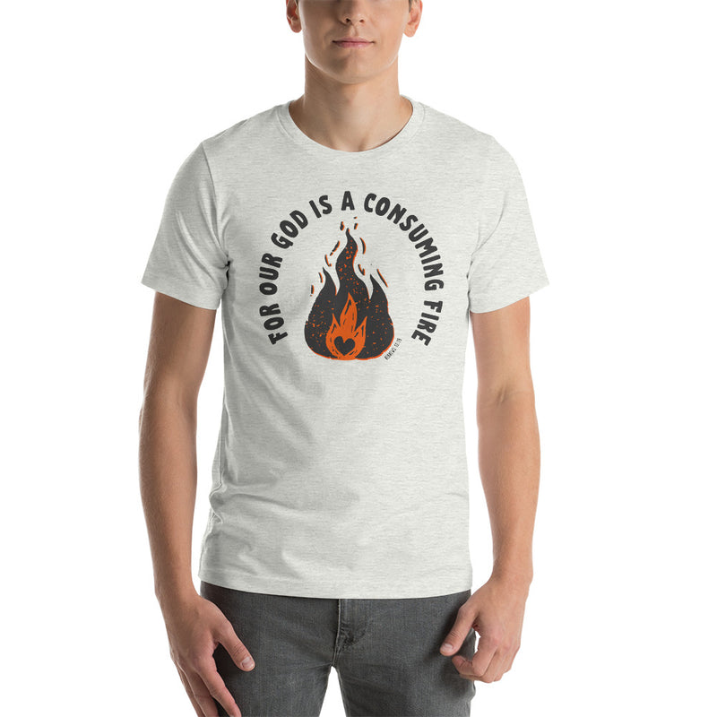 Load image into Gallery viewer, Our God Is A Consuming Fire Unisex T-Shirt