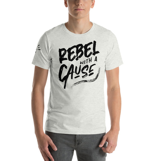 Rebel With A Cause Grunge- Unisex T-Shirt