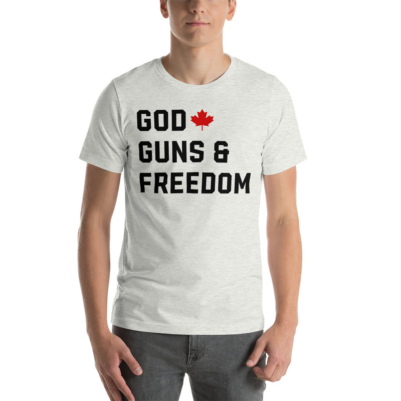 Load image into Gallery viewer, God, Guns & Freedom Canada- Unisex T-Shirt