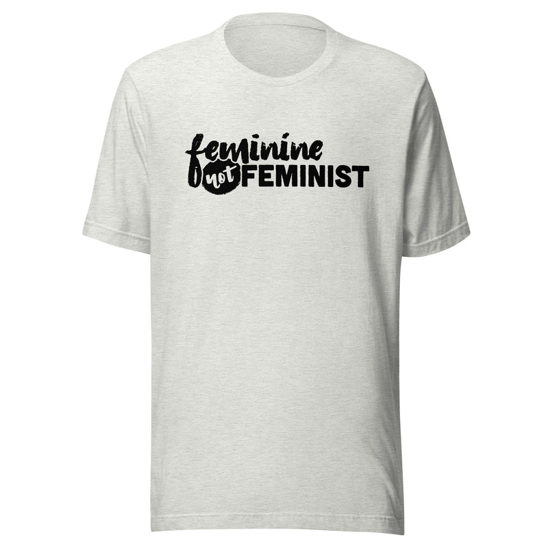 Load image into Gallery viewer, Feminine Not Feminist- Unisex T-Shirt