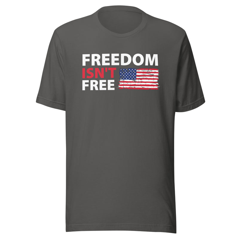 Load image into Gallery viewer, Freedom Isn't Free American Flag- Unisex T-Shirt