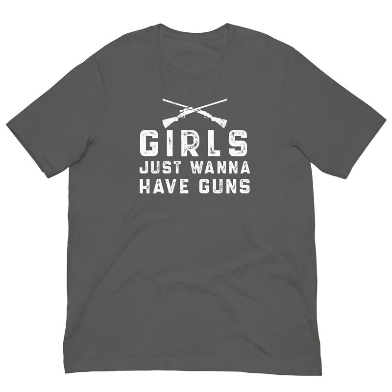 Load image into Gallery viewer, Girls Just Wanna Have Guns- Unisex T-Shirt