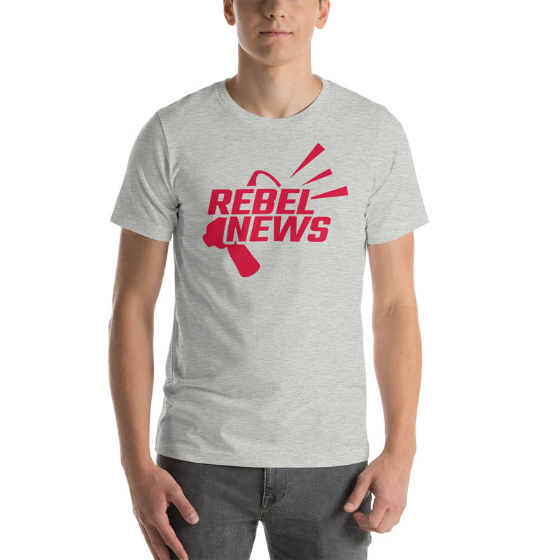 Load image into Gallery viewer, Rebel Bullhorn Logo Unisex T-Shirt