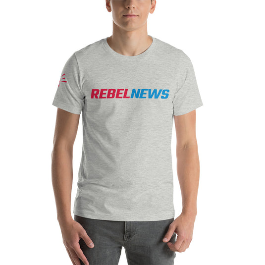 Rebel News Typography Logo- Unisex T-Shirt