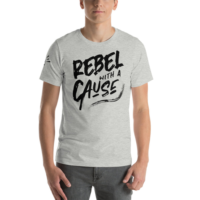 Load image into Gallery viewer, Rebel With A Cause Grunge- Unisex T-Shirt
