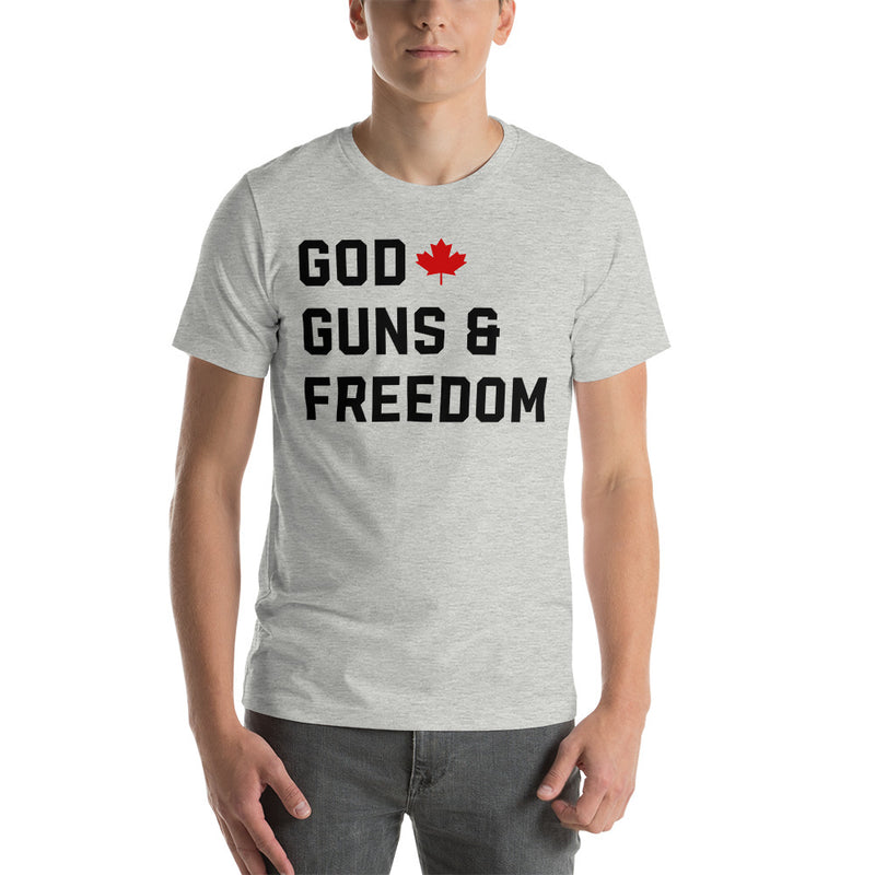 Load image into Gallery viewer, God, Guns & Freedom Canada- Unisex T-Shirt