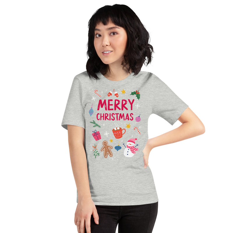 Load image into Gallery viewer, Whimsical Women's Christmas- Unisex T-Shirt