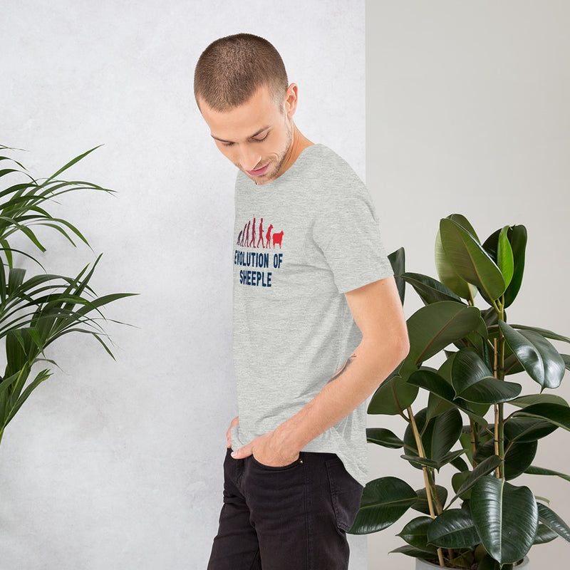 Load image into Gallery viewer, Evolution of Sheeple-Unisex T-Shirt
