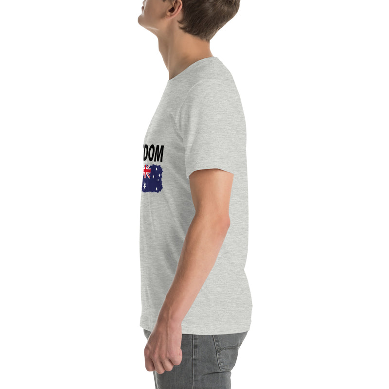 Load image into Gallery viewer, Freedom Isn't Free Flag Unisex T-Shirt (Australia)