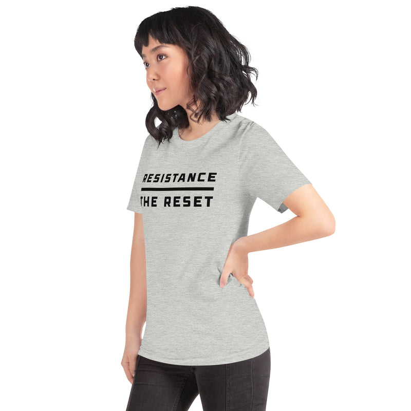 Load image into Gallery viewer, Resistance Over The Reset- Unisex T-Shirt