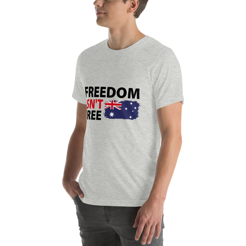 Load image into Gallery viewer, Freedom Isn't Free Flag Unisex T-Shirt (Australia)
