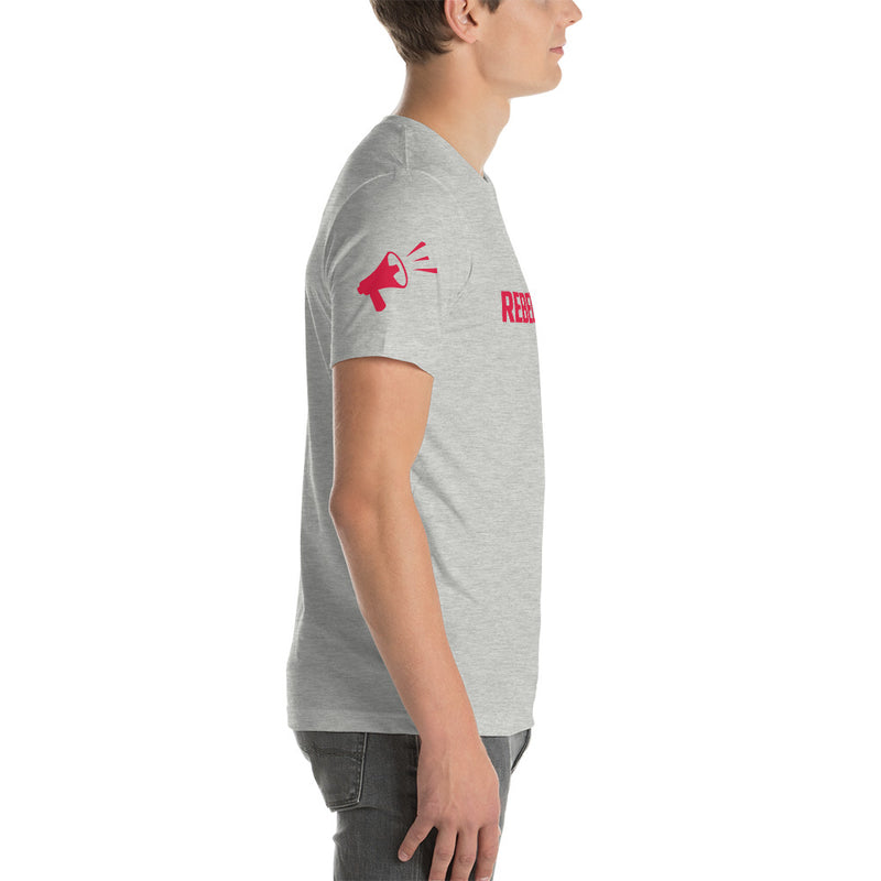 Load image into Gallery viewer, Rebel News Typography Logo- Unisex T-Shirt