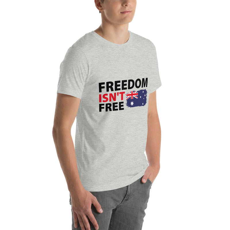 Load image into Gallery viewer, Freedom Isn't Free Flag Unisex T-Shirt (Australia)