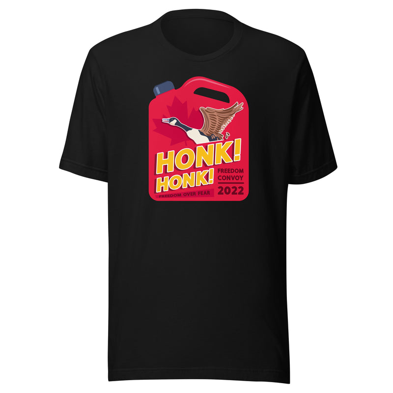 Load image into Gallery viewer, Honk! Honk! Jerrycan Goose- Unisex T-Shirt