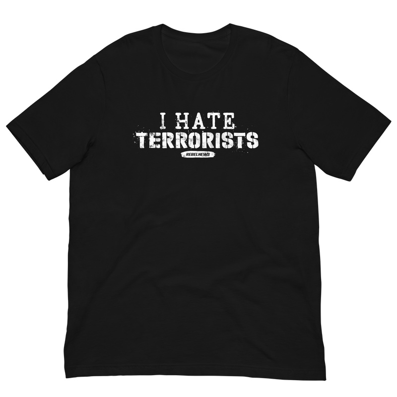 Load image into Gallery viewer, I Hate Terrorists Unisex T-Shirt