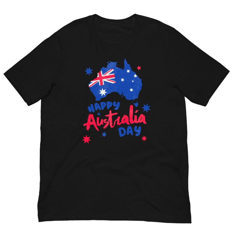 Load image into Gallery viewer, Happy Australia Day Unisex T-Shirt