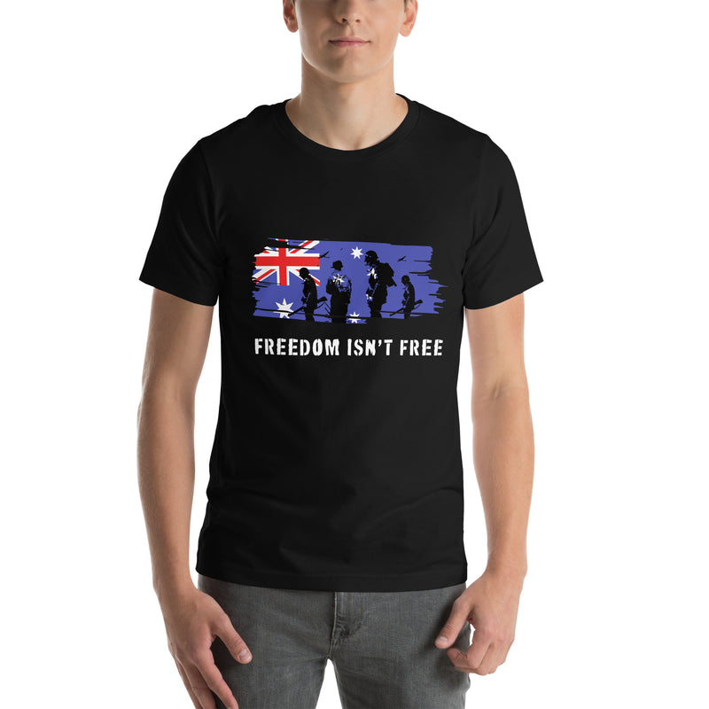 Load image into Gallery viewer, Freedom Isn't Free Unisex T-Shirt (Australia)