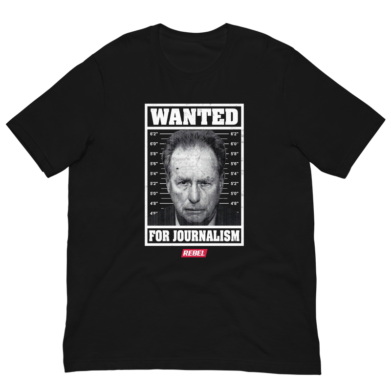 Load image into Gallery viewer, Wanted For Journalism Unisex T-Shirt