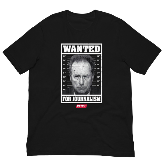 Wanted For Journalism Unisex T-Shirt