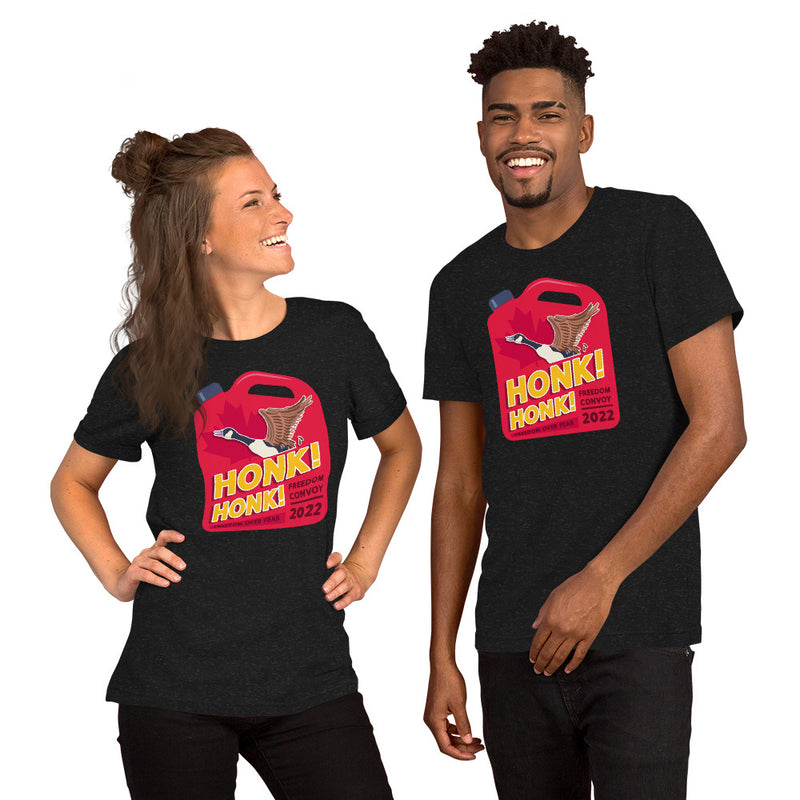Load image into Gallery viewer, Honk! Honk! Jerrycan Goose- Unisex T-Shirt