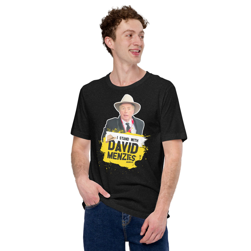 Load image into Gallery viewer, I Stand With David- Unisex T-Shirt