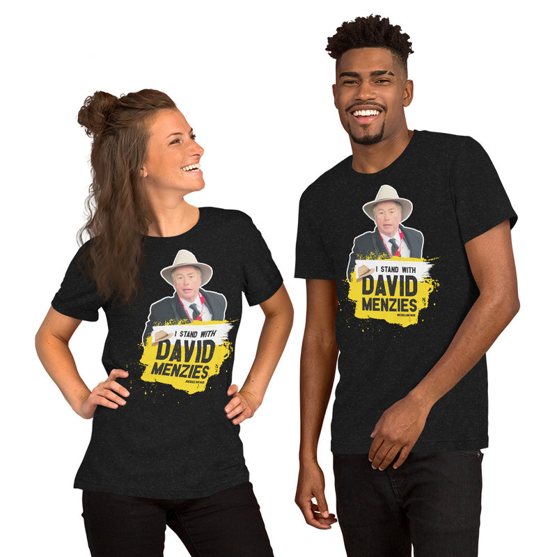 Load image into Gallery viewer, I Stand With David- Unisex T-Shirt