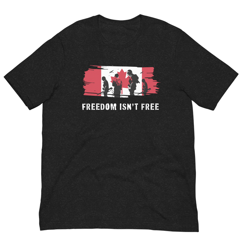 Load image into Gallery viewer, Freedom Isn't Free Canada Unisex T-Shirt