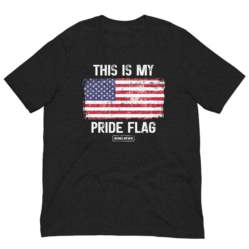 Load image into Gallery viewer, This is my Pride Flag (US) Unisex T-Shirt