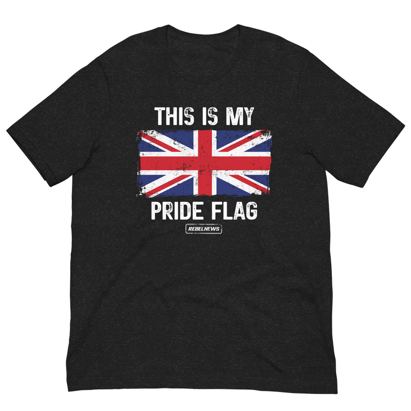 Load image into Gallery viewer, This is my Pride Flag (UK) Unisex T-Shirt