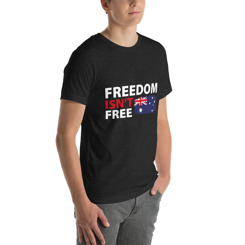 Load image into Gallery viewer, Freedom Isn't Free Flag Unisex T-Shirt (Australia)