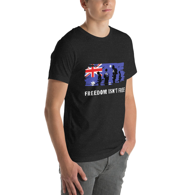 Load image into Gallery viewer, Freedom Isn't Free Unisex T-Shirt (Australia)