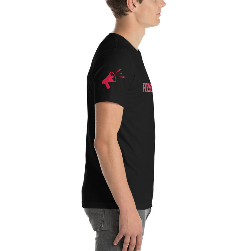 Load image into Gallery viewer, Rebel News Typography Logo- Unisex T-Shirt