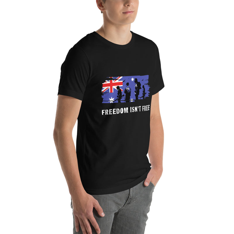 Load image into Gallery viewer, Freedom Isn't Free Unisex T-Shirt (Australia)