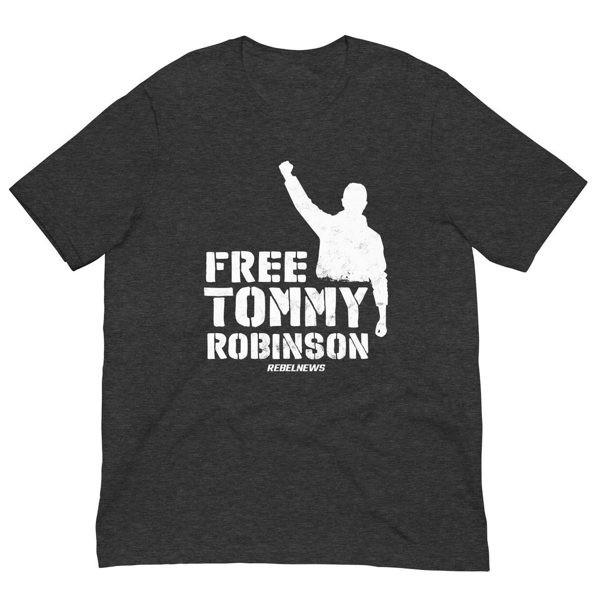 REBEL NEWS STORE | Free Tommy Robinson Unisex Tee