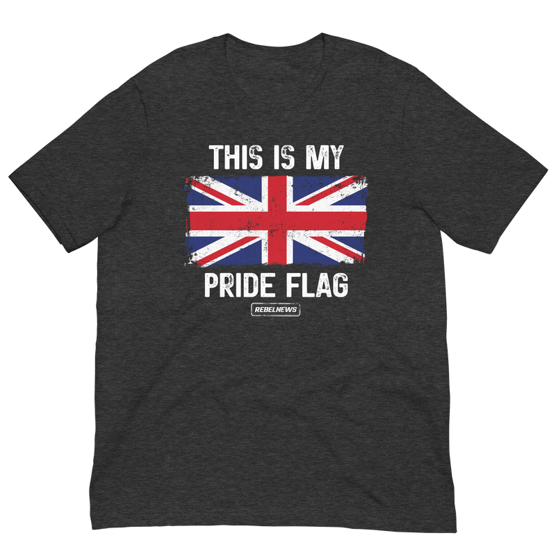 Load image into Gallery viewer, This is my Pride Flag (UK) Unisex T-Shirt