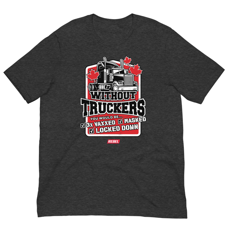 Load image into Gallery viewer, Without Truckers Unisex T-Shirt