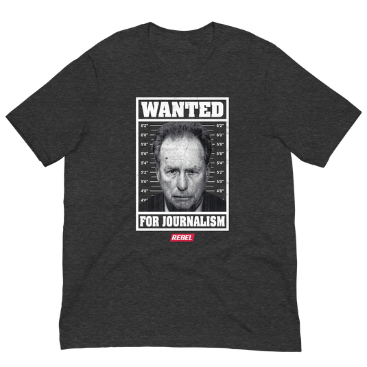 Wanted For Journalism Unisex T-Shirt