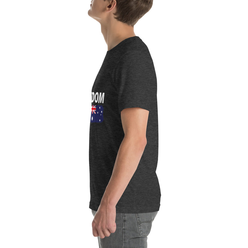 Load image into Gallery viewer, Freedom Isn't Free Flag Unisex T-Shirt (Australia)
