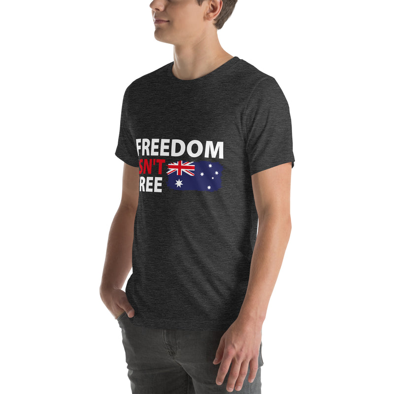 Load image into Gallery viewer, Freedom Isn't Free Flag Unisex T-Shirt (Australia)