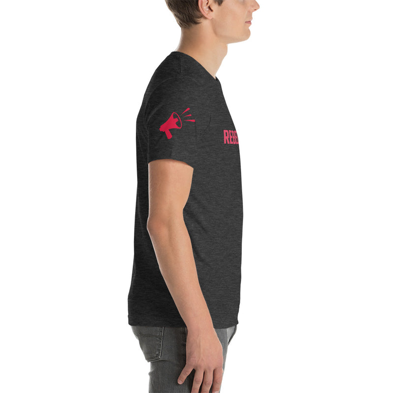 Load image into Gallery viewer, Rebel News Typography Logo- Unisex T-Shirt