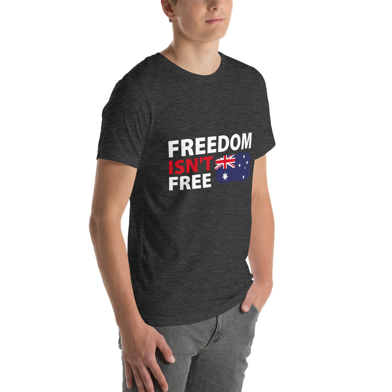 Load image into Gallery viewer, Freedom Isn't Free Flag Unisex T-Shirt (Australia)