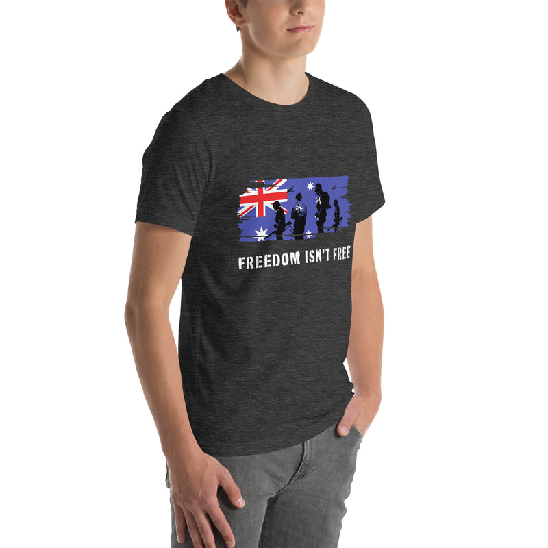 Load image into Gallery viewer, Freedom Isn't Free Unisex T-Shirt (Australia)